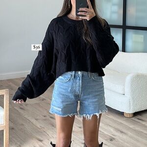 Talulah cropped sweater